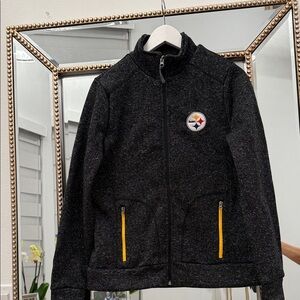 NFL Charcoal Jacket with Yellow Accents